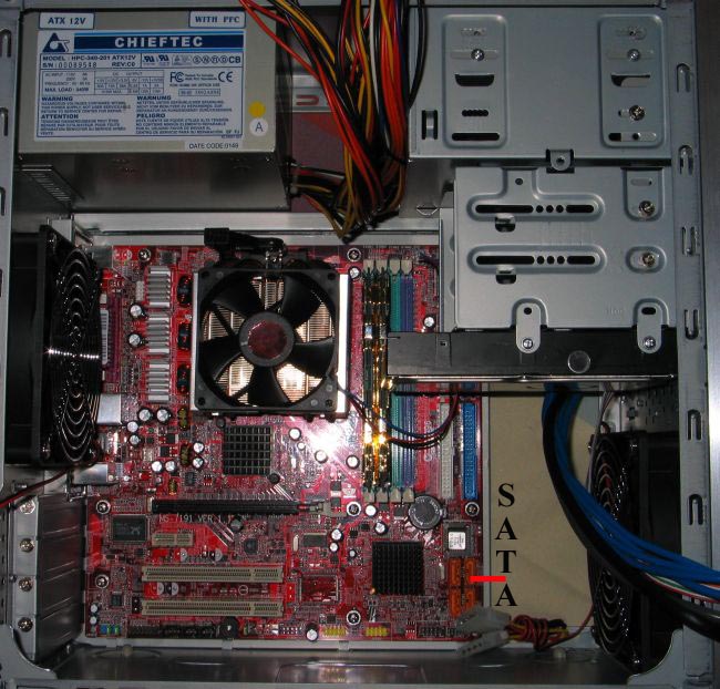 Motherboard In Case